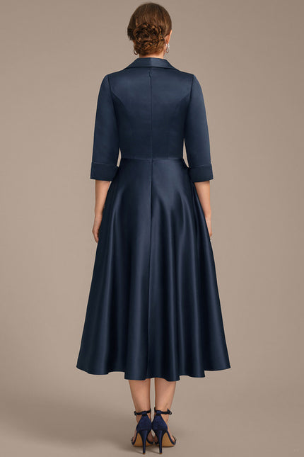 Robe Cérémonie Satin Intemporelle - gallery 6