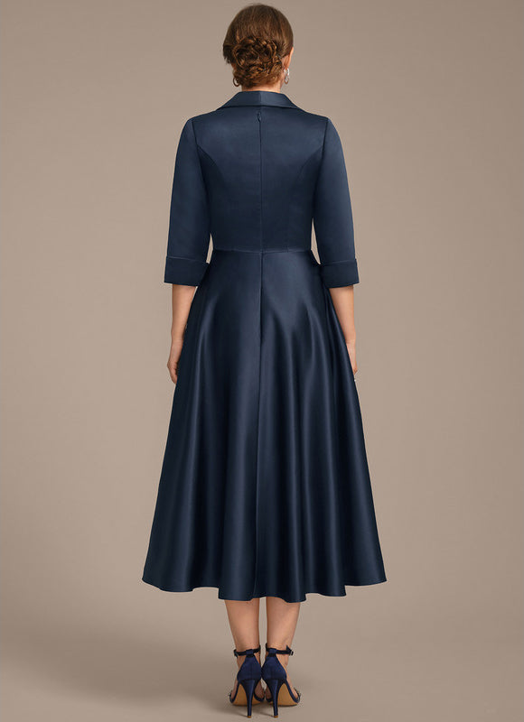 Robe Cérémonie Satin Intemporelle - gallery 6