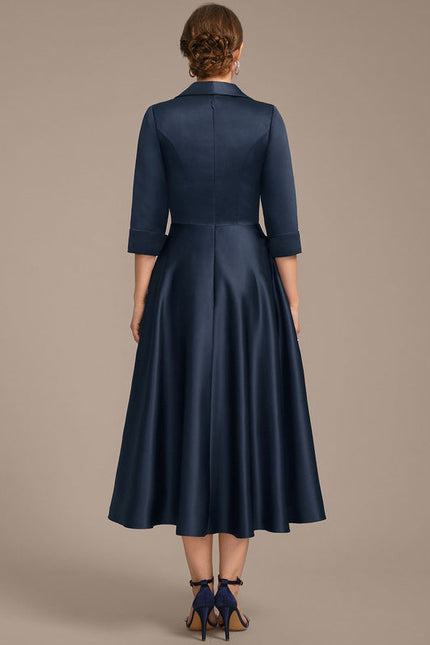 Robe Cérémonie Satin Intemporelle - gallery 6