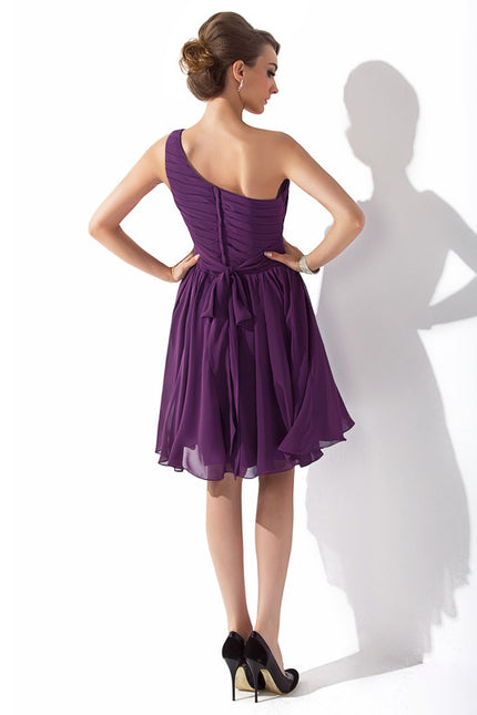 Robe Cérémonie Épurée Violette - gallery 3