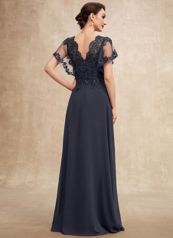 Robe Cérémonie Longue Bleu Royal - gallery 3
