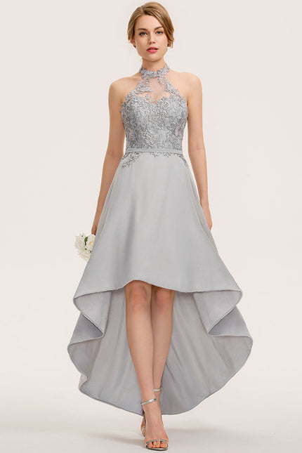 Robe Cérémonie Gris Lumineux