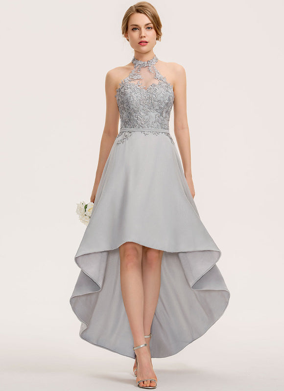 Robe Cérémonie Gris Lumineux