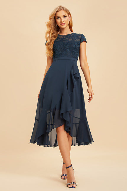 Robe Cérémonie Élégance Ondulée