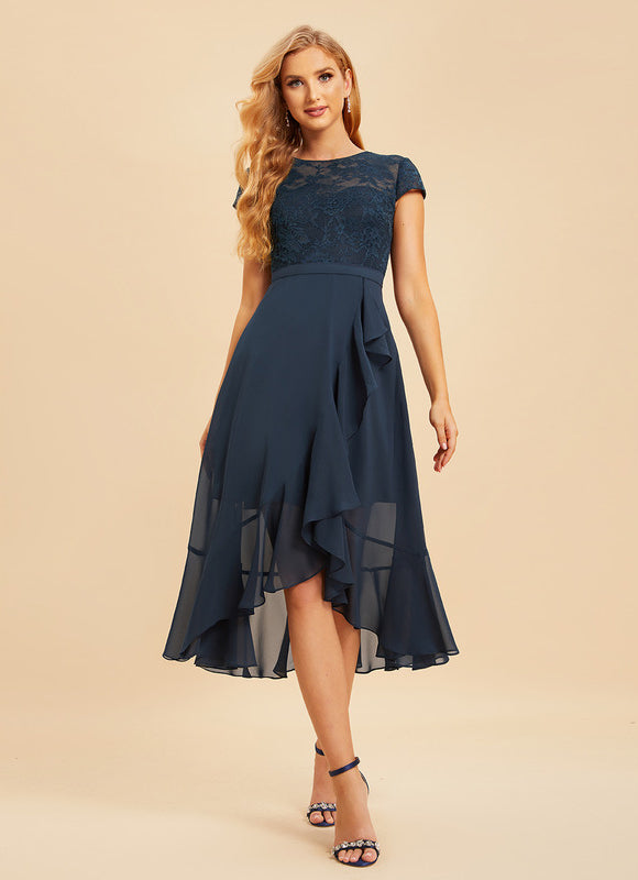 Robe Cérémonie Élégance Ondulée
