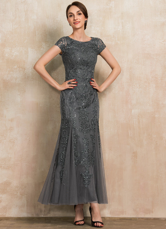Robe Cérémonie Élégante Argentée - gallery 3