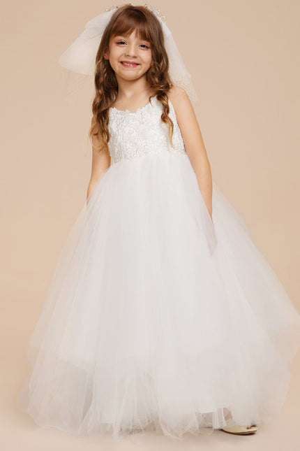 Robe Cérémonie Enfant Nuageuse - gallery 2