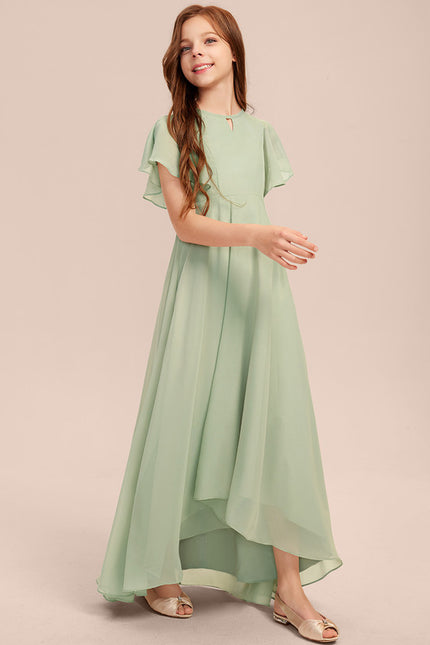 Robe Cérémonie Mousseline Marine - gallery 6