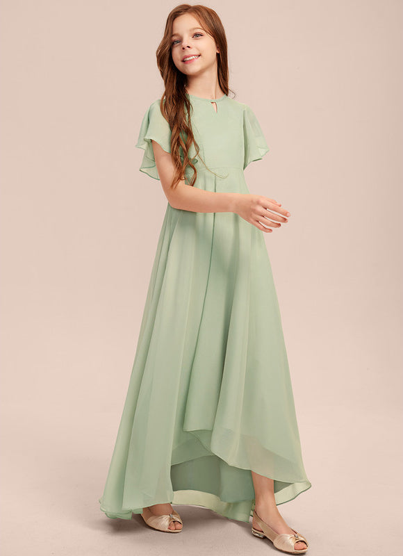 Robe Cérémonie Mousseline Marine - gallery 6