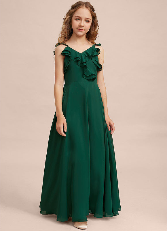 Robe Cérémonie Longue Vert Deau - gallery 6