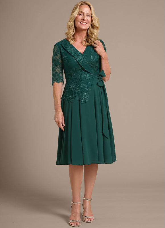 Robe Ceremonie Manches Longues - gallery 2