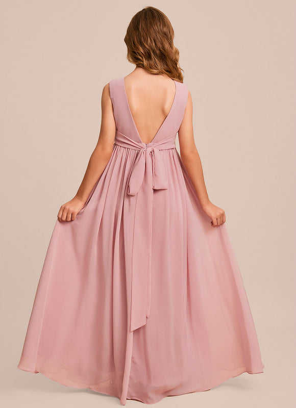 Robe Cérémonie Élégance Florale Rêveuse - gallery 1