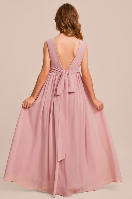 Robe Cérémonie Élégance Florale Rêveuse - gallery 1