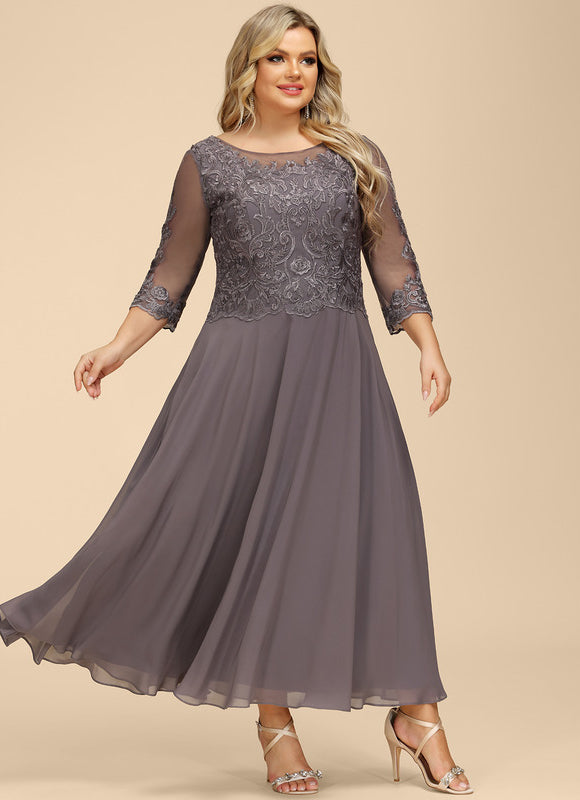 Robe Cérémonie Longue Élégante Bleu - gallery 6