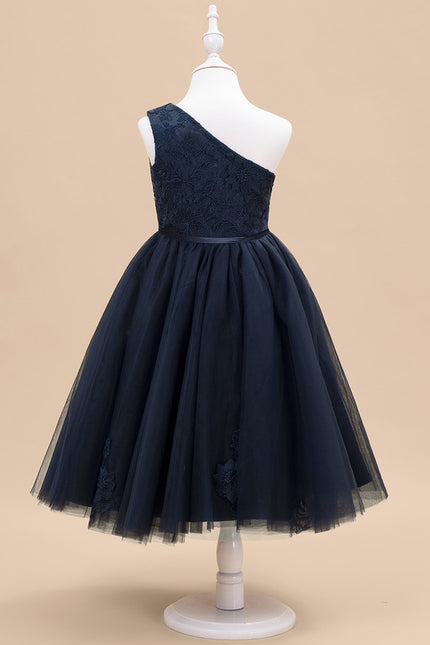 Robe Cérémonie Tulle Asymétrique - gallery 4