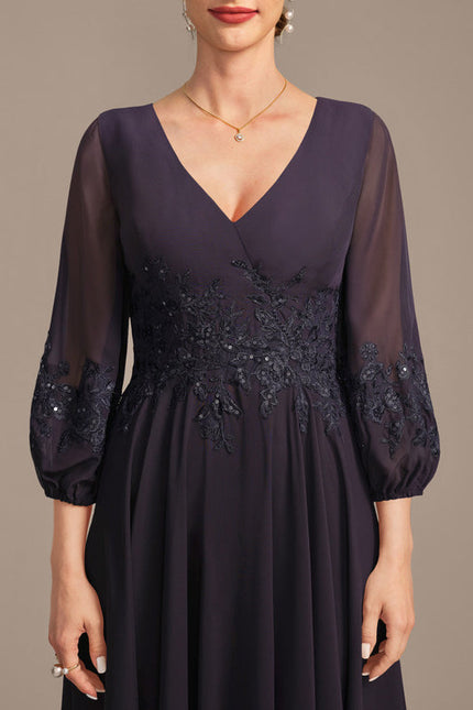 Robe Cérémonie Élégante Dentelle - gallery 6
