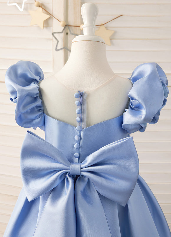 Robe Cérémonie Étoile De Satin - gallery 1