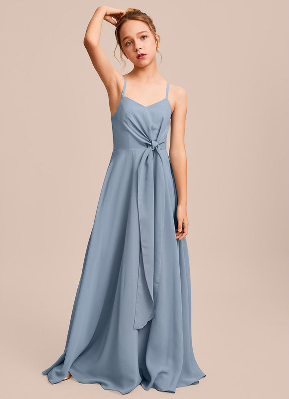 Robe Cérémonie Longue Vert Deau - gallery 4