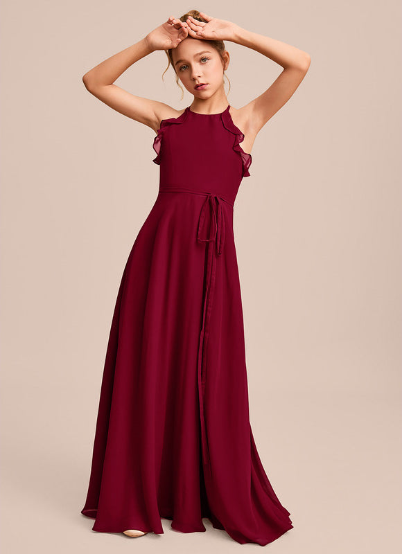 Robe Cérémonie Mousseline Jade - gallery 3