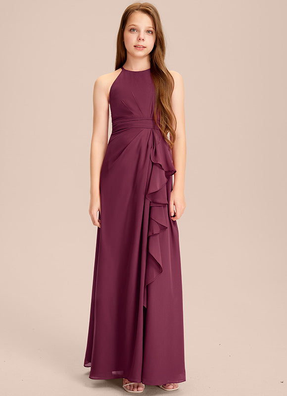 Robe Cérémonie Longue Froncée - gallery 8
