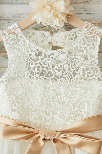 Robe Cérémonie Enchantement Écru - gallery 6