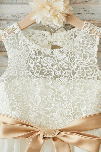 Robe Cérémonie Enchantement Écru - gallery 6