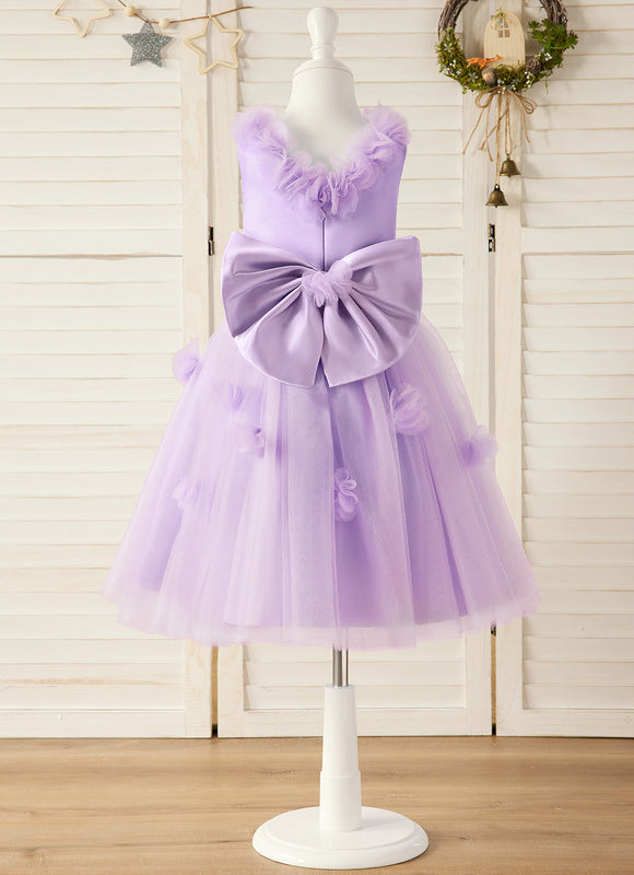 Robe Cérémonie Lavande Éclatante - gallery 2