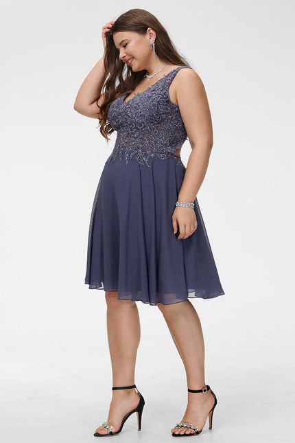 Robe Cérémonie Chiffon Brodée - gallery 7