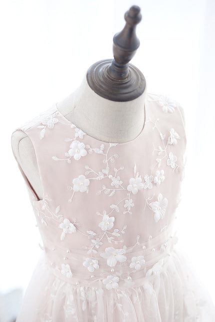 Robe Cérémonie Fleurie Étoilée - gallery 3