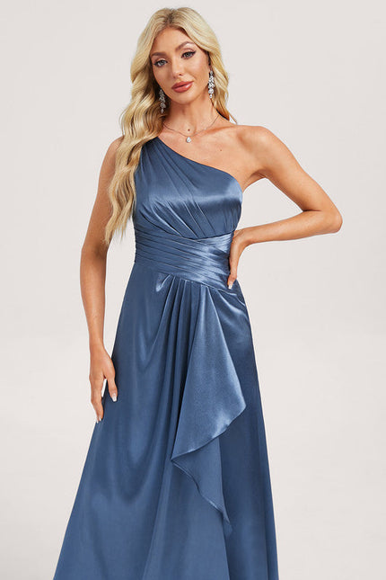 Robe Cérémonie Fluide Satinée - gallery 3