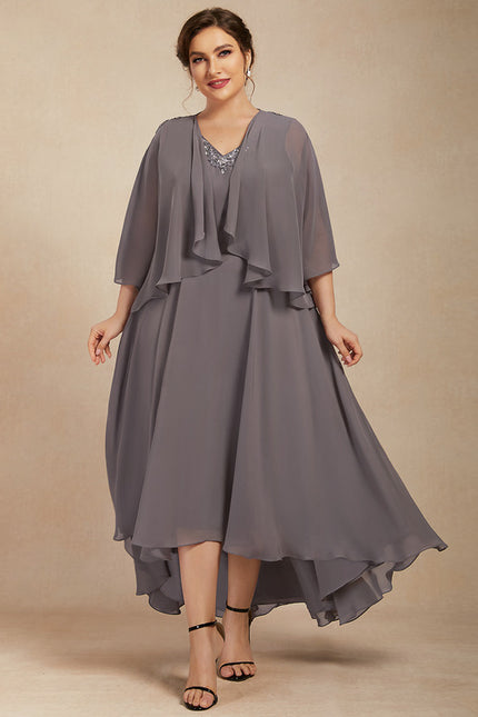 Robe Cérémonie Chiffon Sophistiquée - gallery 7