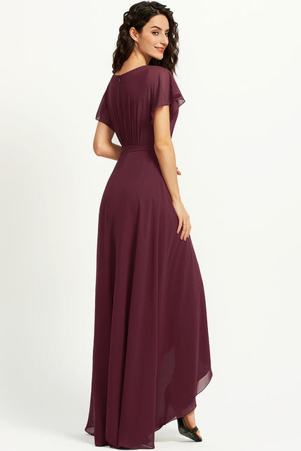 Robe Cérémonie Col Rond Volantée - gallery 3