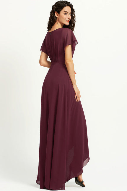 Robe Cérémonie Col Rond Volantée - gallery 3