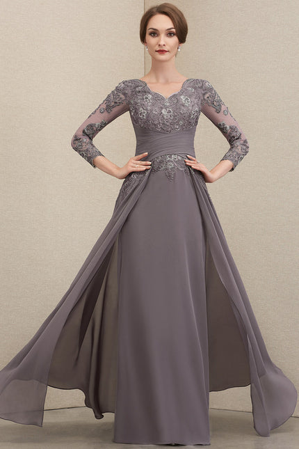 Robe Cérémonie Élégance Ombre Nacrée