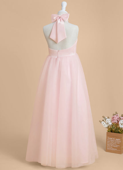 Robe Cérémonie Tulle Rose