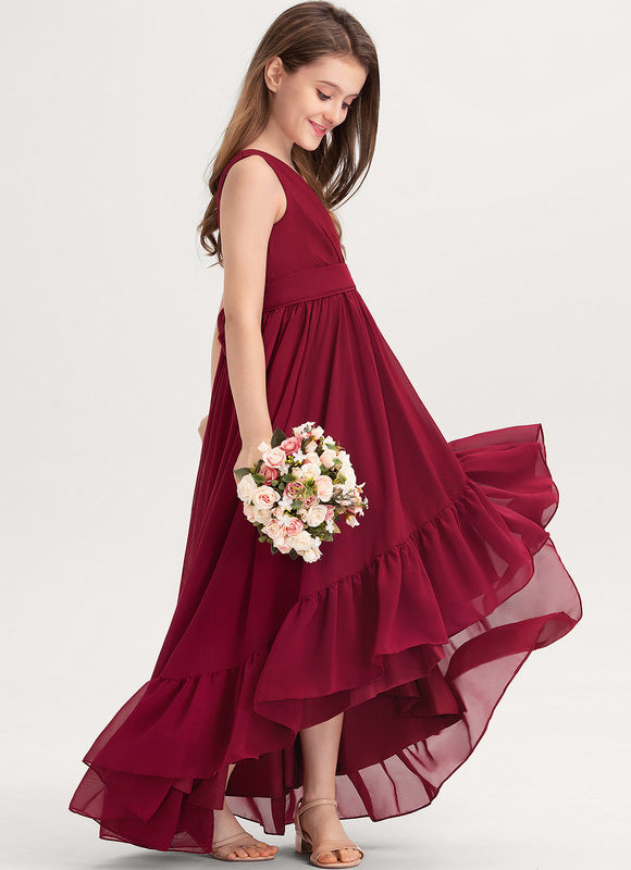 Robe Cérémonie Trapèze Bordeaux - gallery 3