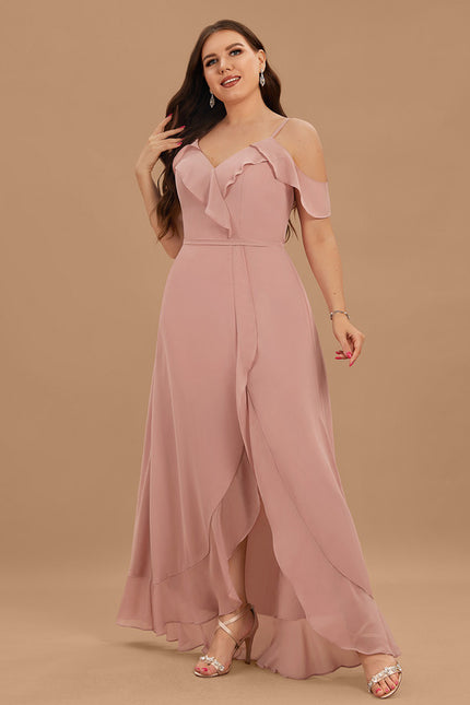 Robe Cérémonie Fluide Marine Élégante - gallery 8