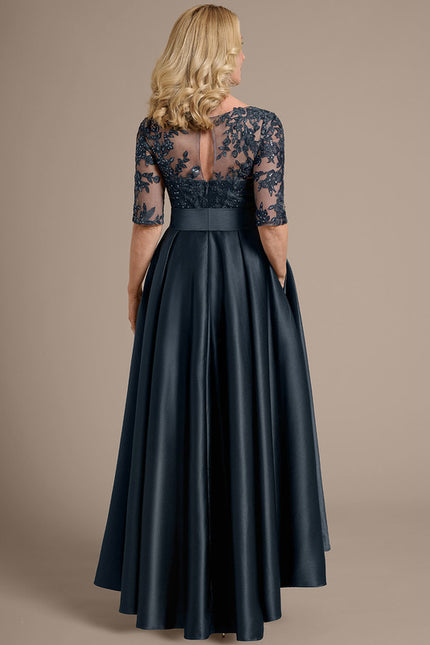 Robe Cérémonie Satin Brodée - gallery 6