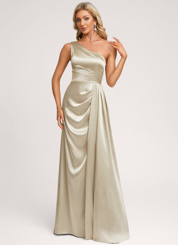Robe Cérémonie Fluide Satinée