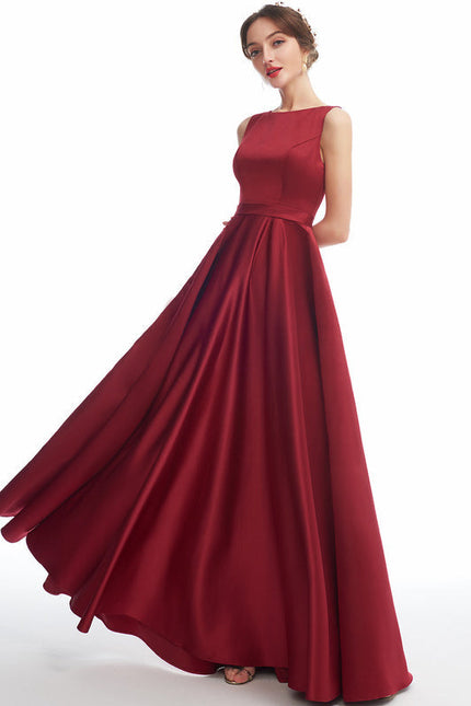 Robe Rouge Longue Ceremonie