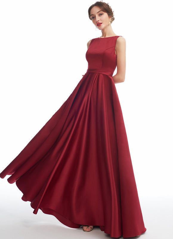 Robe Rouge Longue Ceremonie