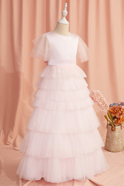 Robe Cérémonie Tulle Aquatique - gallery 2