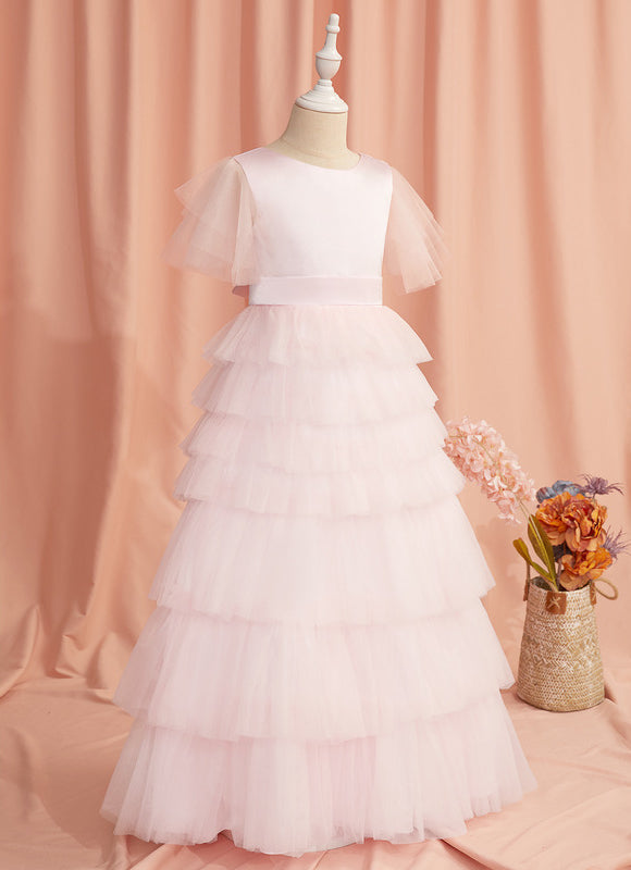 Robe Cérémonie Tulle Aquatique - gallery 2