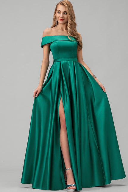 Robe Cérémonie Éclat Vert Émeraude - gallery 1