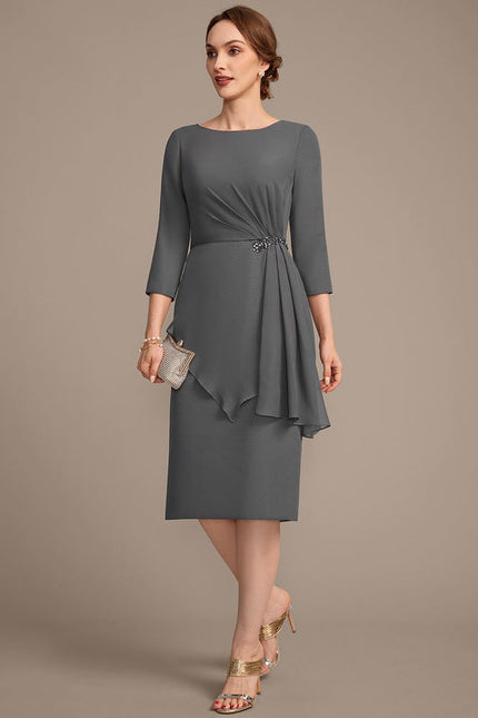 Robe Cérémonie Satinée Élégante - gallery 3