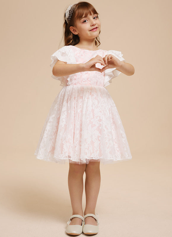 Robe Cérémonie Éclatante Enfantine