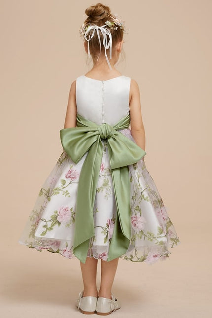 Robe Cérémonie Fleur De Satin - gallery 7