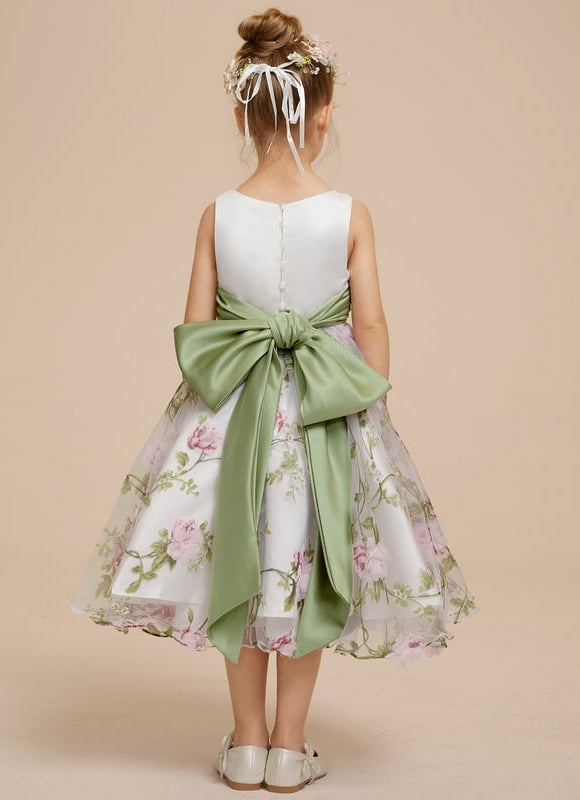 Robe Cérémonie Fleur De Satin - gallery 7