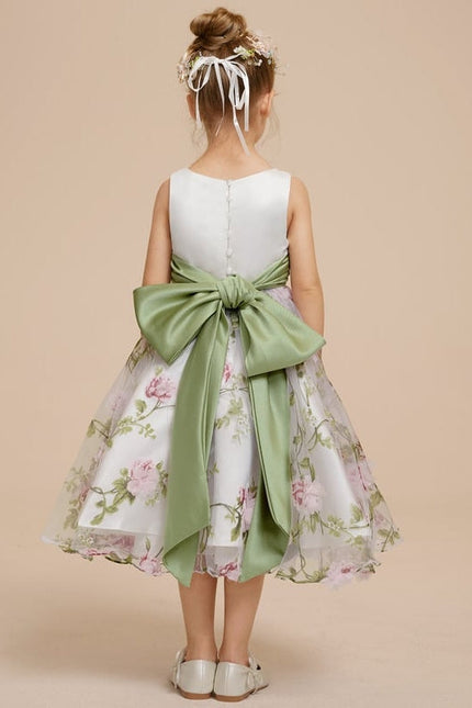 Robe Cérémonie Fleur De Satin - gallery 7