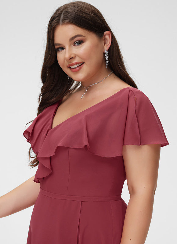 Robe Cérémonie Fluide Marine Élégante - gallery 9